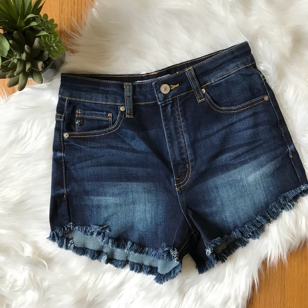 High Waist Cut Off Shorts